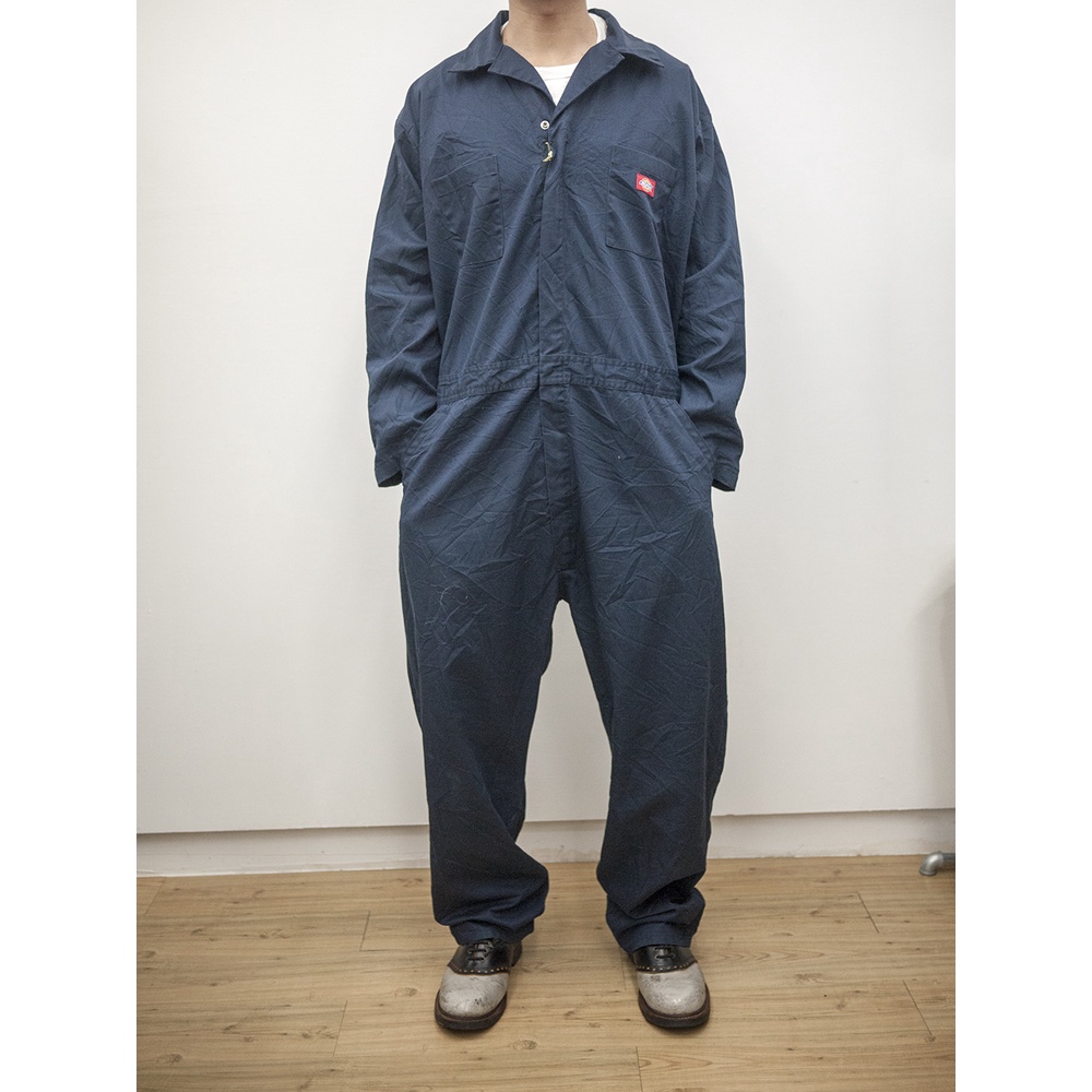 DICKIES 深藍 連身工作服 作業服 coveralls 古著 二手