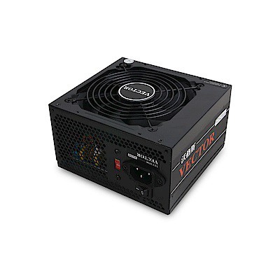 CyberSLIM 沃格斯 Vector 550W 全黑化 極靜音 100%足瓦連續輸出 單路12V支援高階卡 二年保固