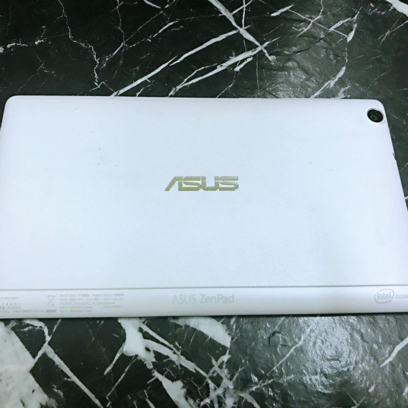 中古機中古平板asus 華碩平板兒童平板追據 白色 分期 蝦皮購物