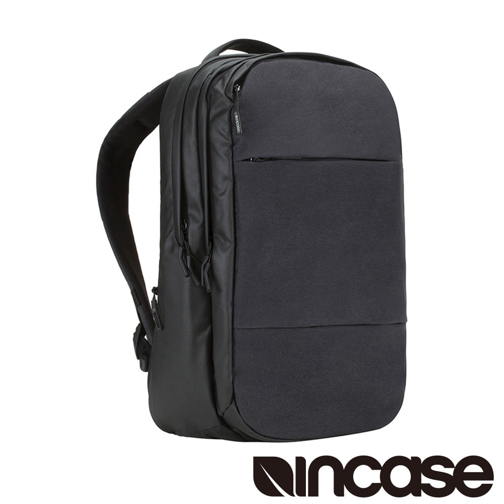 【Incase】City Backpack 15-16吋 城市雙層後背包 (黑)