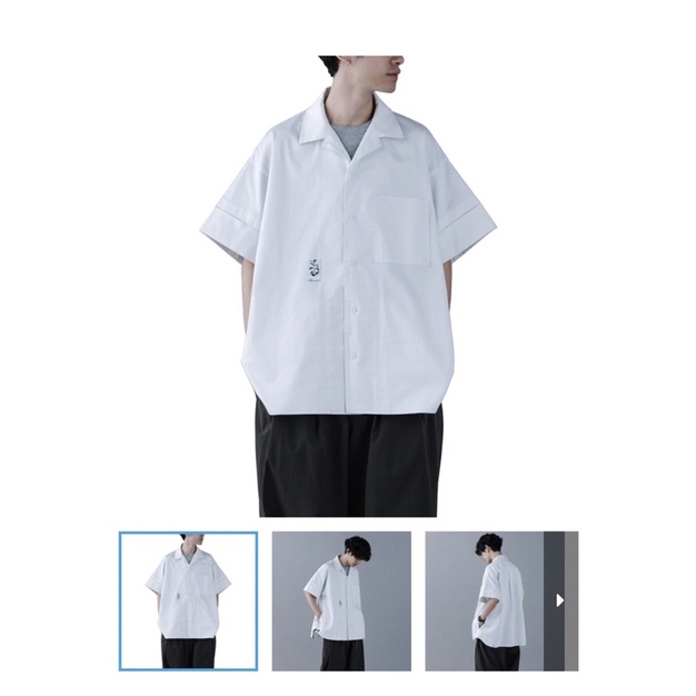 MELSIGN - Label Pocket Shirt - White L