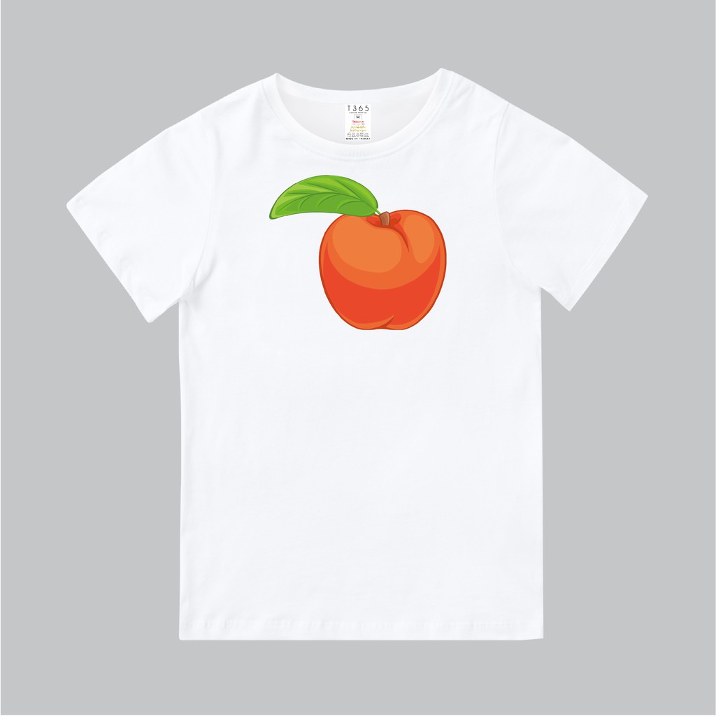 T365 MIT 親子裝 T恤 童裝 情侶裝 T-shirt 短T 水果 FRUIT 杏桃 Apricot
