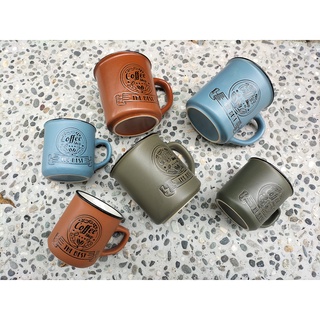 《興富大行》陶瓷餐廚具【歐式復古陶瓷馬克杯400cc/200cc】咖啡杯早餐杯創意杯水杯牛奶杯馬克杯