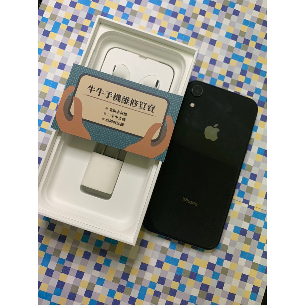 牛牛手機維修買賣保固7日嘉義現貨apple Iphone Xr 64g 黑色機況漂亮二手機快速出貨 蝦皮購物
