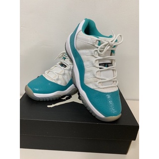 AIR JORDAN 11 RETRO LOW GG 白綠 AJ11 4Y 36