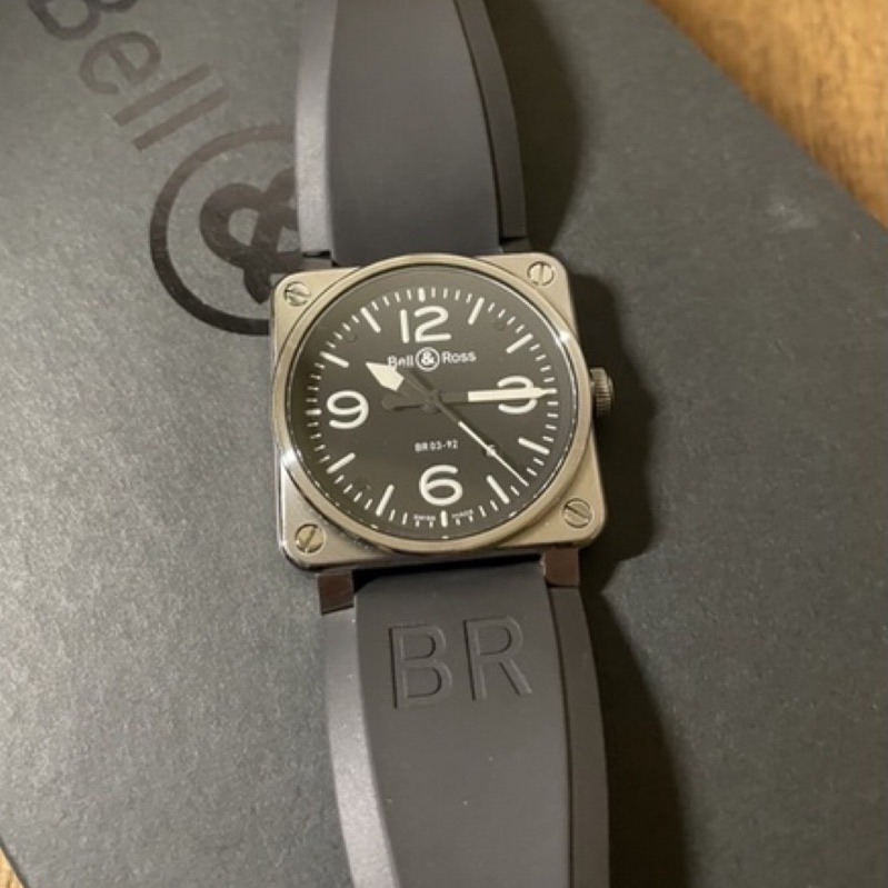 誠可議 Bell &amp; Ross BR03-92 42mm 機械錶 瑞士錶 腕錶