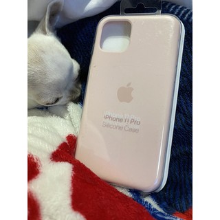 iphone11 pro矽膠保護殼-粉沙色