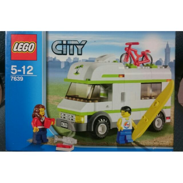 絕版 樂高 LEGO CITY 7639露營車