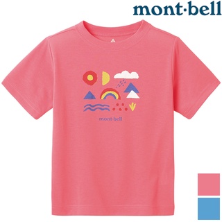 Mont-Bell Wickron 兒童排汗短T/幼童排汗衣 1114586 天氣