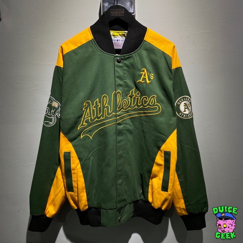MLB Oakland Athletics 正品奧克蘭運動家隊 Vintage棒球外套