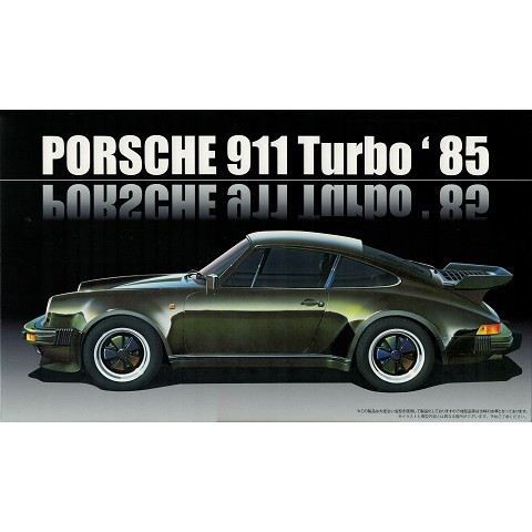 FUJIMI 1/24 PORSCHE 911 Turbo 1985 付引擎 富士美 RS59 組裝模型