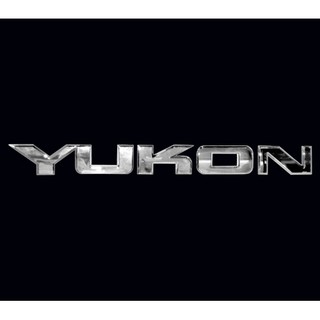 圓夢工廠 GMC YUKON 改裝 鍍鉻 金色 銀色 車身 字標 車標 字貼 尾門 logo 標誌 - 同原廠款式