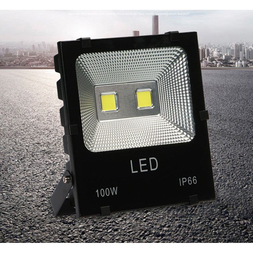 LED投射燈 100W 超薄型 全電壓 正白/黃光 100W LED投光燈 LED探照燈 戶外防水燈【防水等級IP66】
