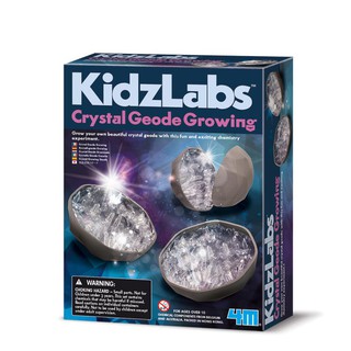 玩得購【4M】科學探索系列-神奇水晶洞 Geode Crystal Growing 00-03919