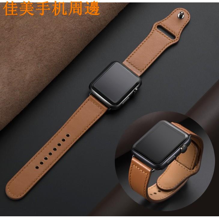 ʚ關注有禮ɞApple Watch 錶帶真皮錶帶適用於 Apple Watch Series 6 5 4 3 2, Ap