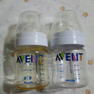 出清 新安怡AVENT PA+PES防脹氣奶瓶125ml*2支