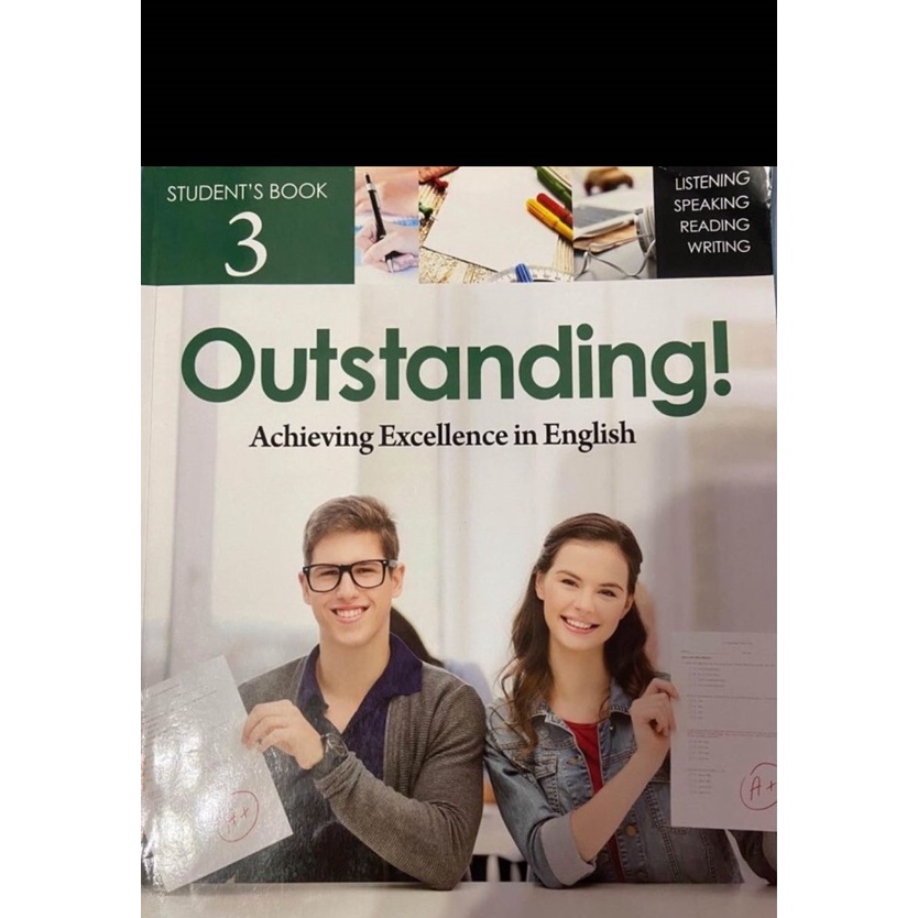 Outstanding第三冊英文課本 二手書