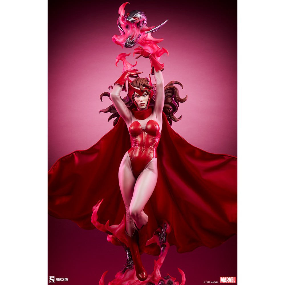 【撒旦玩具 SatanToys】預購 SIDESHOW 漫威漫畫造型 緋紅女巫 PF雕像 Scarlet Witch