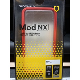 全新未使用》RhinoShield 犀牛盾 Mod NX 邊框背蓋兩用手機保護殼 For iPhone XS