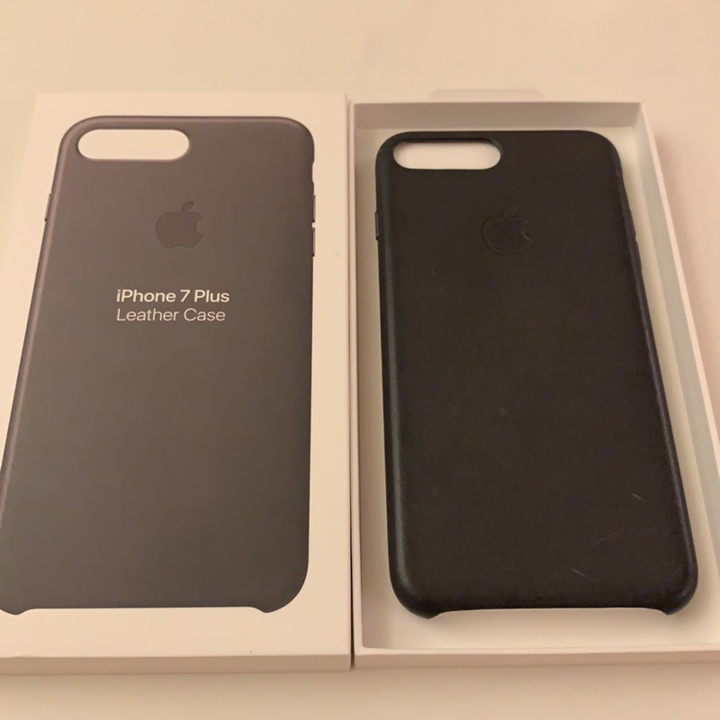 iPhone 7 Plus  正原廠皮革護套-風雲灰