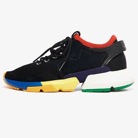 【小八】adidas Consortium x Social Status POD-S3.1 黑 彩虹 F34324