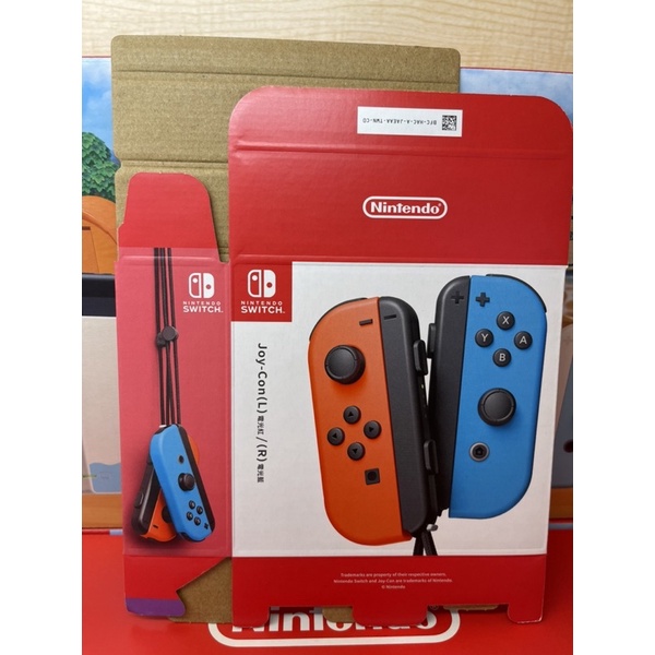 全新現貨⚠️NS Switch Joy-Con 空盒 紅藍 黃藍 粉綠 紫橘