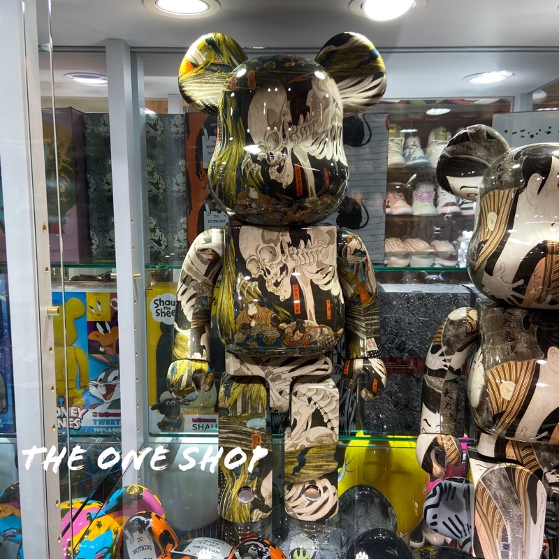 TheOneShop BE@RBRICK 歌川国芳 相馬の古内裏 歌川國芳 相馬的古內裏 庫柏力克熊 1000%