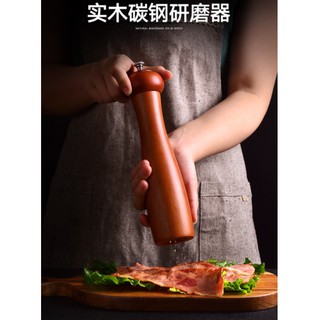 快速出貨- 實木現磨胡椒器 花椒芝麻胡椒粒磨粉器 胡椒罐 胡椒研磨器 廠家直銷 研磨器