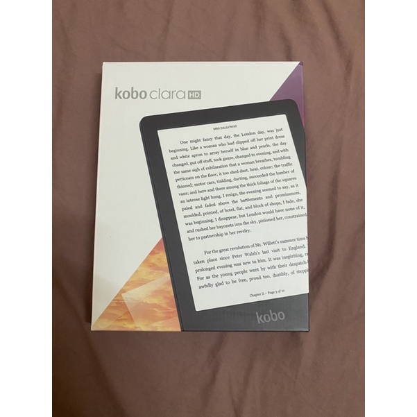 kobo Clara HD 6吋電子書閱讀器（附原廠磁感應保護殼粉色）