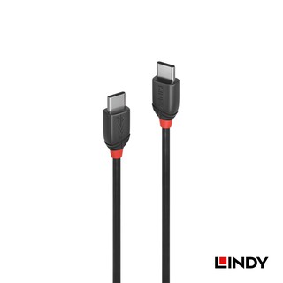LINDY 林帝 BLACK LINE USB 3.1 GEN 2 TYPE-C 公 TO 公傳輸線 大洋國際電子