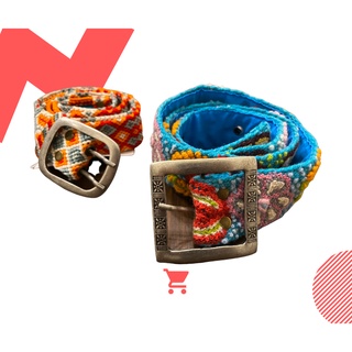 阿亞庫喬市秘魯工匠手工編織腰帶 - Hand-woven belts made by Peruvian artisans