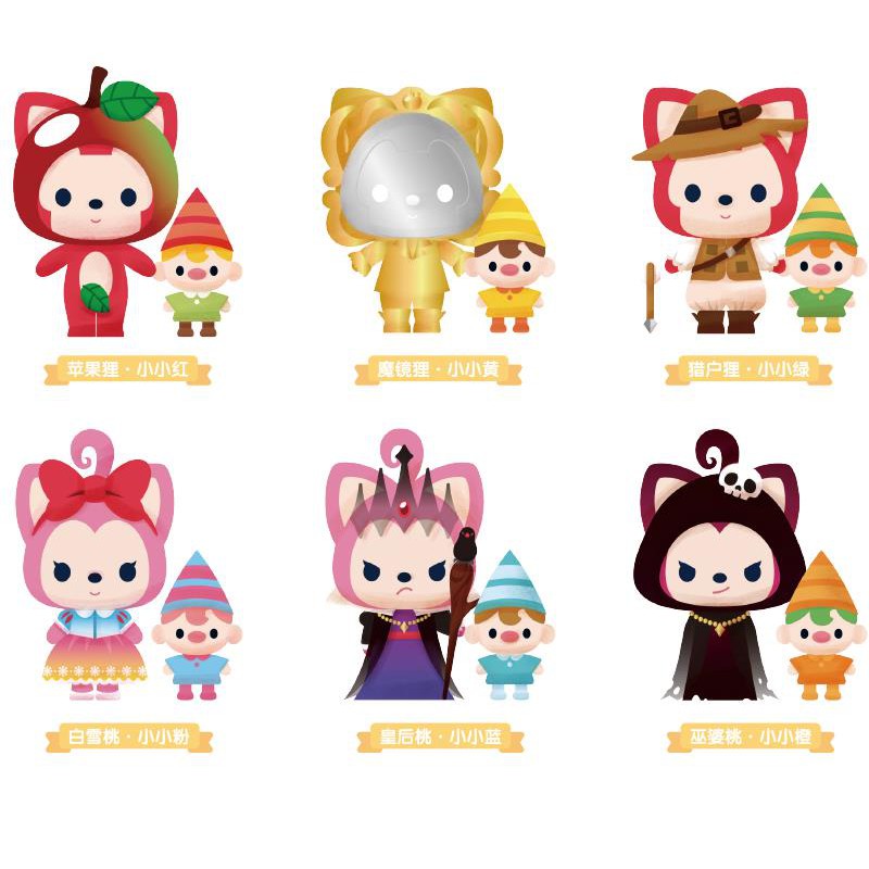 阿狸童話4魔鏡奇緣系列盲盒迷你公仔潮玩手辦生日禮品擺件玩具 蝦皮購物