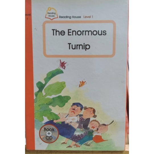 The Enormous Turuip (Book&amp;CD) Reading House L1 繪本 庫存 敦煌出版 現貨