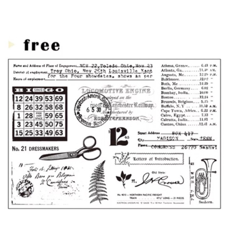現貨 moodtape第17彈 數字印章 英文 剪刀 國家 日付 樂器 水晶印章 透明印章 矽膠印章 手帳印章 🍒