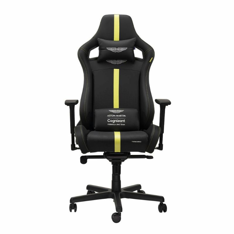 億嵐《瘋椅》TESORO 鉄修羅 Aston Martin F1 Team 聯名款-Prime 電競椅 工學椅