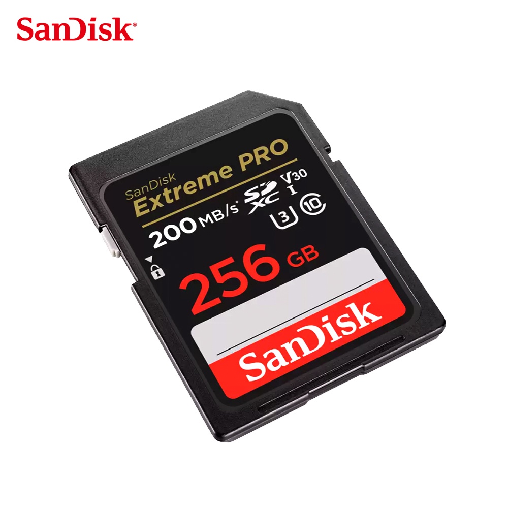 SANDISK 256G V30 Extreme PRO SDXC UHS-I U3 200MB 專業攝影 高速 記憶卡