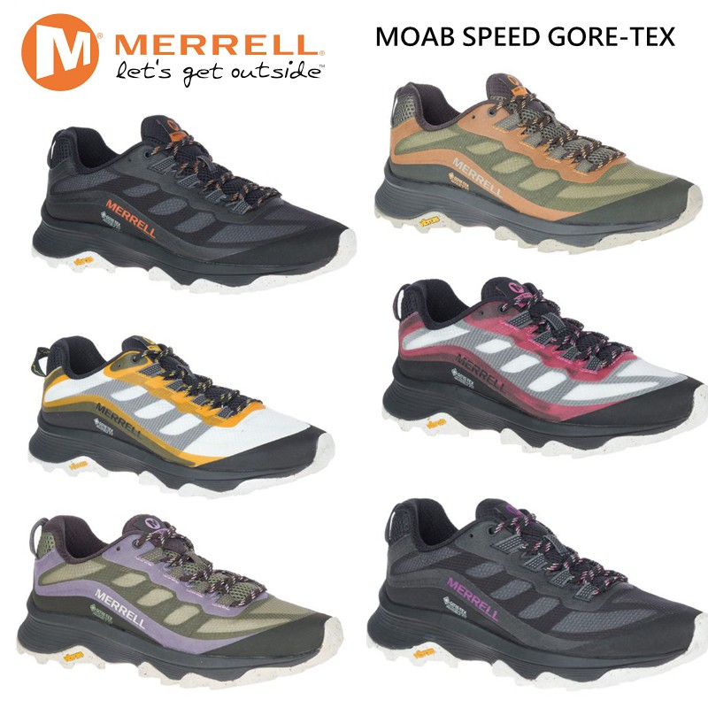 2021美國 MERRELL最新款 MOAB SPEED GORE-TEX 男女款多功能 防水 登山鞋健走鞋