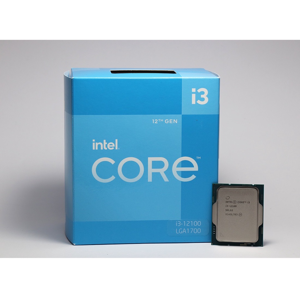 INTEL I3-12100 / I3-12100F CPU