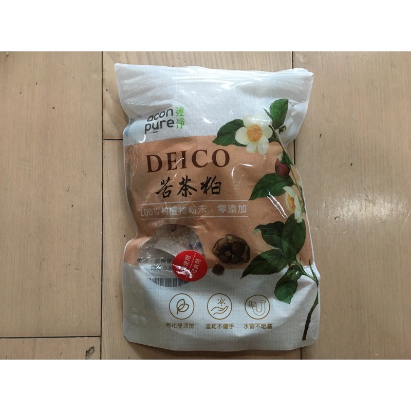 【陽陽小舖】連淨 DEICO苦茶粕 10gx15包 (天然植物洗碗精) (效期2021.04.25)