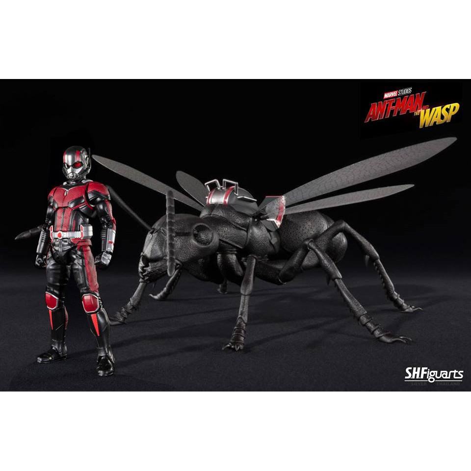 代理版 SHF ANT-MAN 蟻人的坐騎-安東尼- 組合包，蟻人2 蟻人與黃蜂女 蟻人 全新未拆