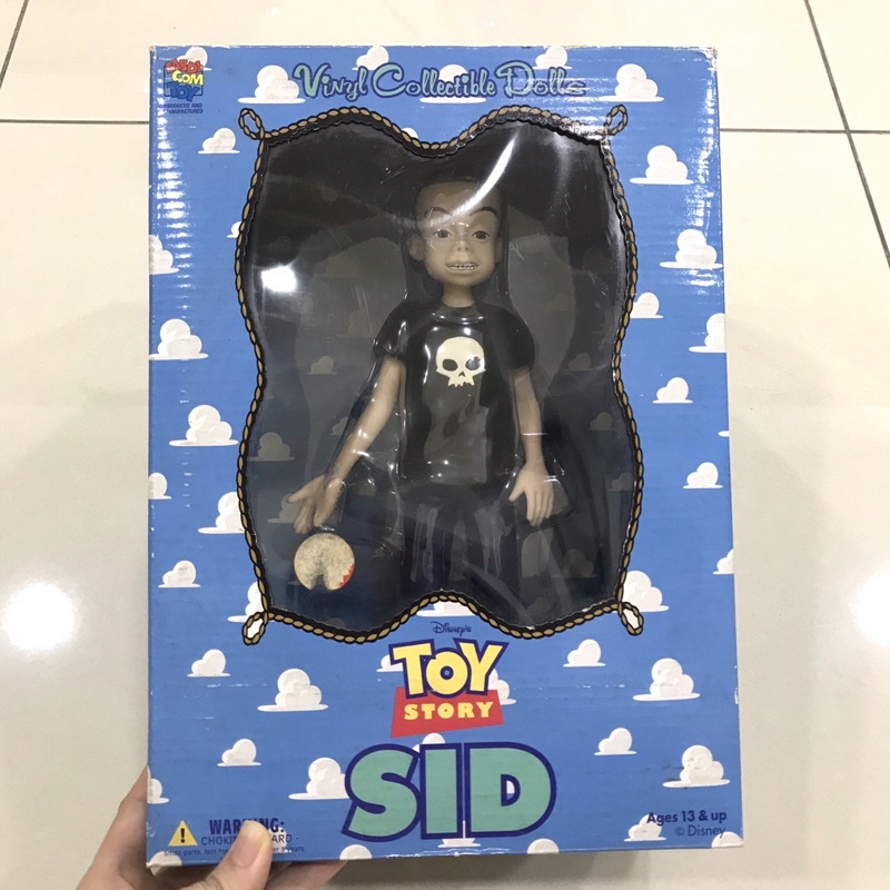玩具總動員VCD阿薛公仔 SID 絕版品 雲朵盒