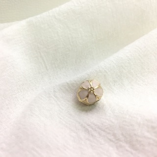 Pandora Charms / Pink cherry blossom clip 雙金屬夾扣 小花