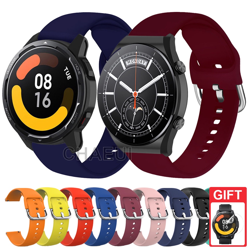 Xiaomi Watch S3 錶帶 小米手錶 2 Pro 矽膠錶帶 S1 Active 錶釦錶帶 小米手錶運動版錶帶