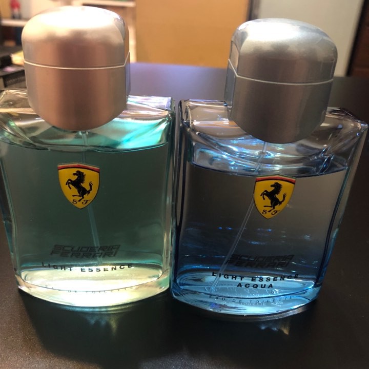 二手 Ferrari 法拉利中性淡香水 100ml 水元素 / 氫元素 淡香水 熱門 入門 撲倒 約會 淡香 清新 男香