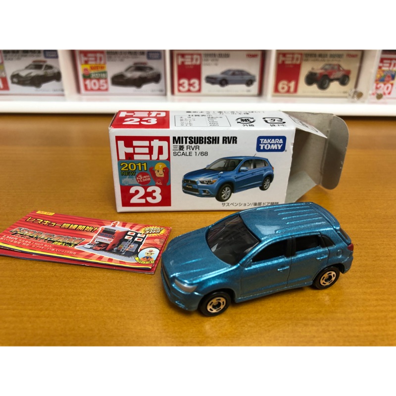 Tomica 23 絕版 Mitsubishi RVR新車貼