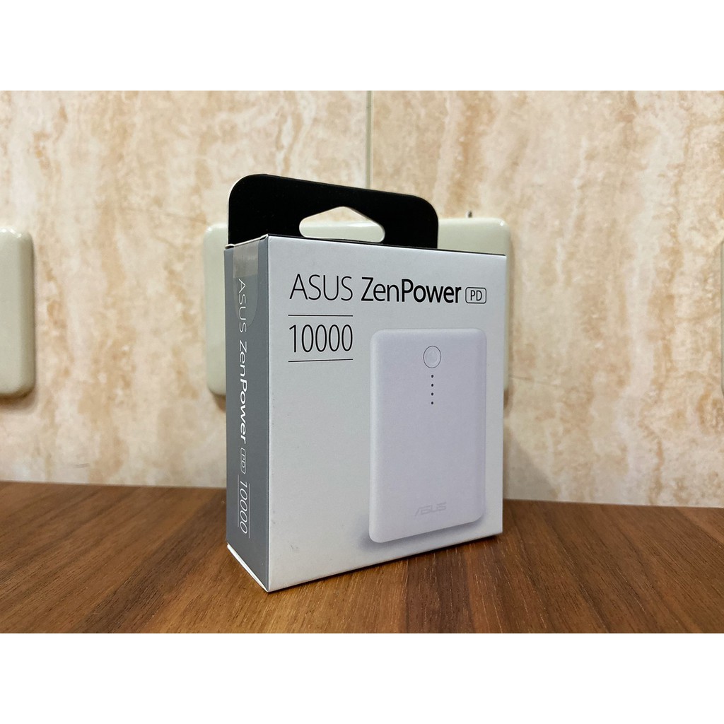 ASUS ZenPower 10000 PD 行動電源 - 輕巧白