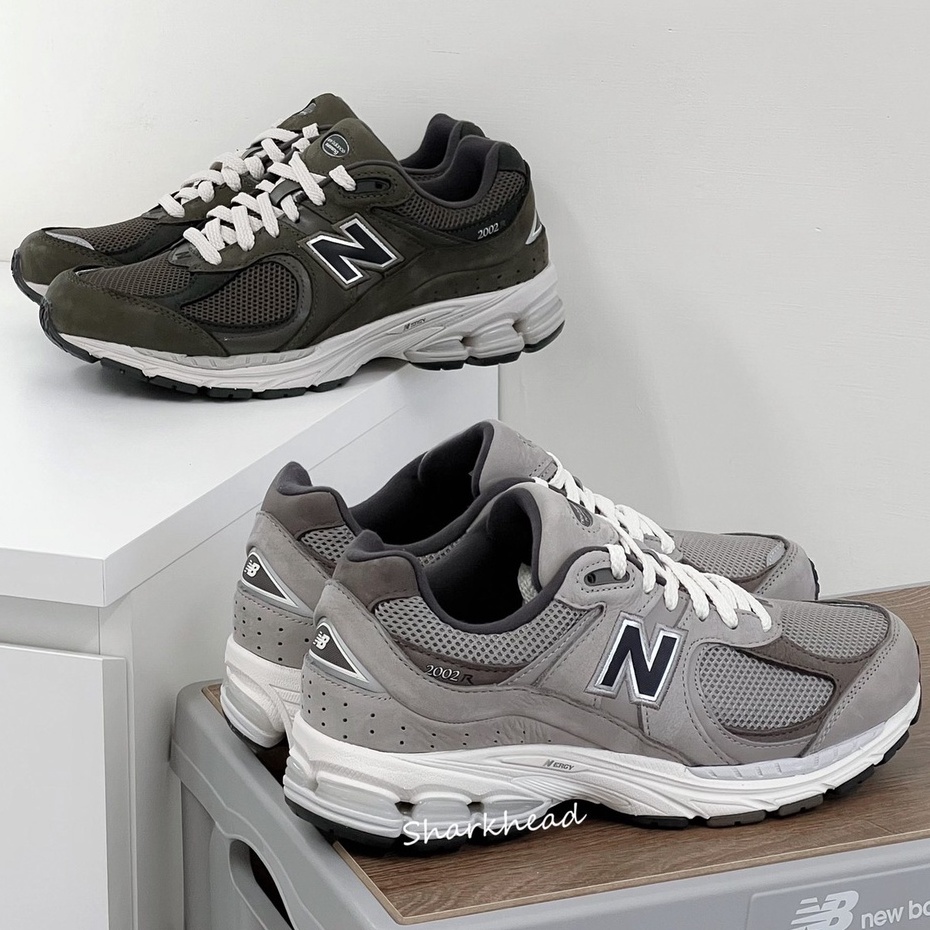 【Sharkhead】現貨 New Balance 2002R 灰 麂皮 墨綠 駝棕 M2002RAW M2002RGL