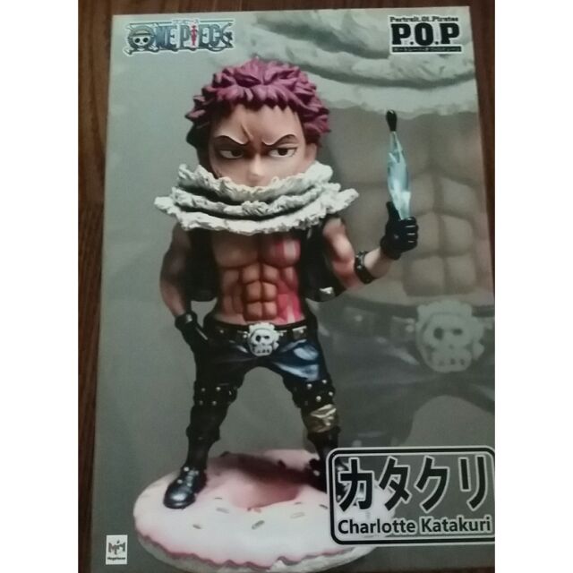 航海王 海賊王 pop公仔模型玩具 夏洛特.卡塔庫栗 Q版甜甜圈公仔港版 索隆 標準盒約14公分