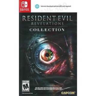 【全新未拆】任天堂 SWITCH NS 惡靈古堡 啟示1 + 2 BIOHAZARD RESIDENT EVIL 中文版