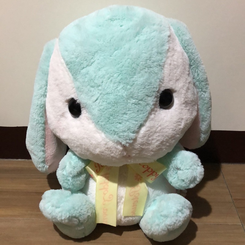 日本正品 約40公分大型pote usa loppy 兔子娃娃
